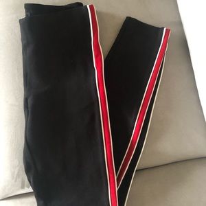 NWT Zara side stripe pant